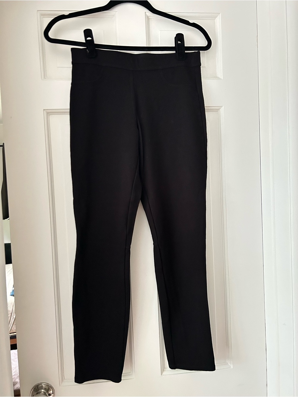 Classic Black Ponte Pants - Picture 2 of 5